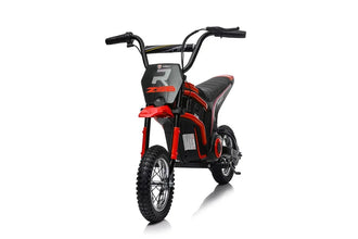 24V Kids Ride on Motorbike Electric 350W Motors with Twist Grip Throttle - Red