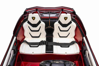 Lamborghini Sian XXL 2 Seater 24V Kids Ride on Car with Remote & Adult Seat - Metallic Red