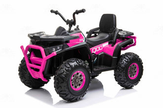 Kids 24v Desert ATV Electric Ride On Quad Bike With Bluetooth and parental control - PINK