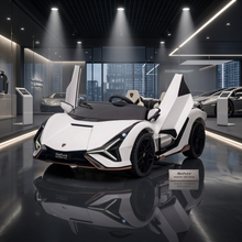 Lamborghini Sian XXL 2 Seater 24V Kids Ride on Car with Remote & Drift Mode - White