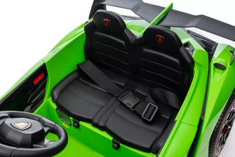 LAMBORGHINI VENENO KIDS 12V RIDE ON CAR WITH PARENTAL REMOTE - GREEN