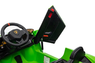 LAMBORGHINI VENENO KIDS 12V RIDE ON CAR WITH PARENTAL REMOTE - GREEN