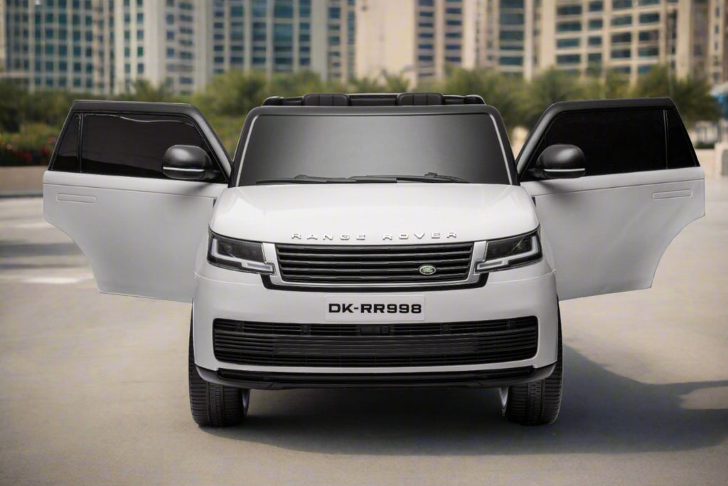Range Rover HSE (DK-RR998) 24V 2 Seater Ride On Car - White with MP4 s ...