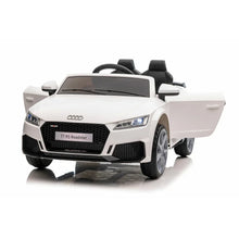 Audi TT-RS Kids 12V Licensed Ride On Car Parental control  In White