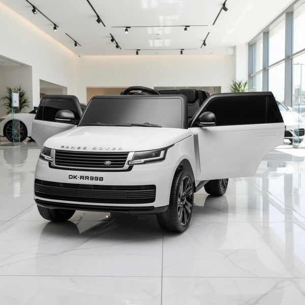 Range Rover HSE (DK-RR998) 24V 2 Seater Ride On Car - White with MP4 s ...