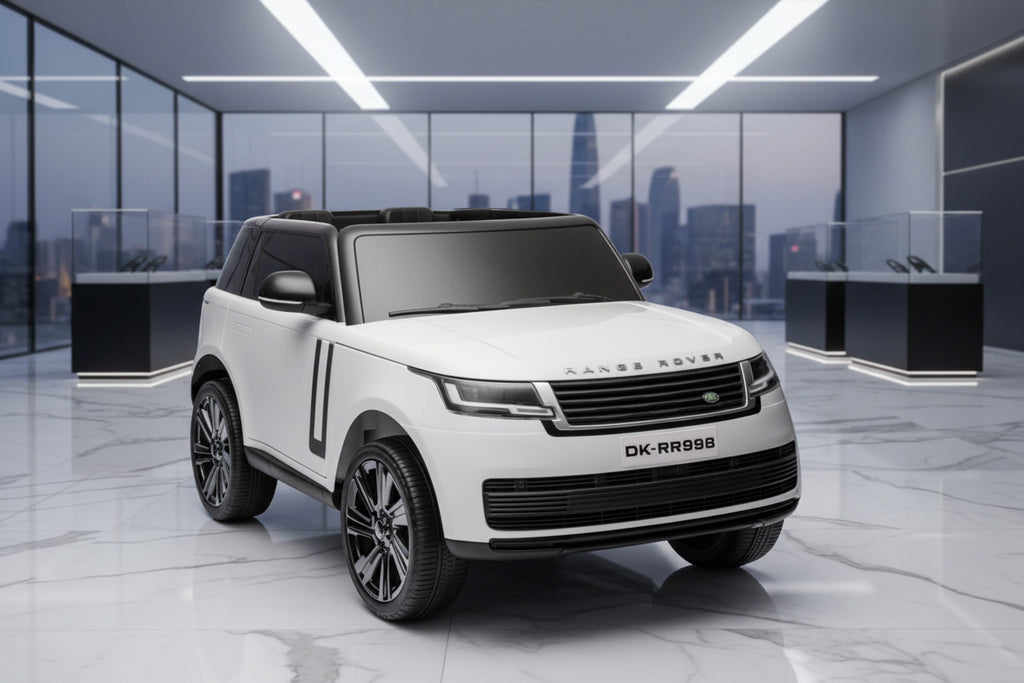 Range Rover HSE (DK-RR998) 24V 2 Seater Ride On Car - White with MP4 s ...