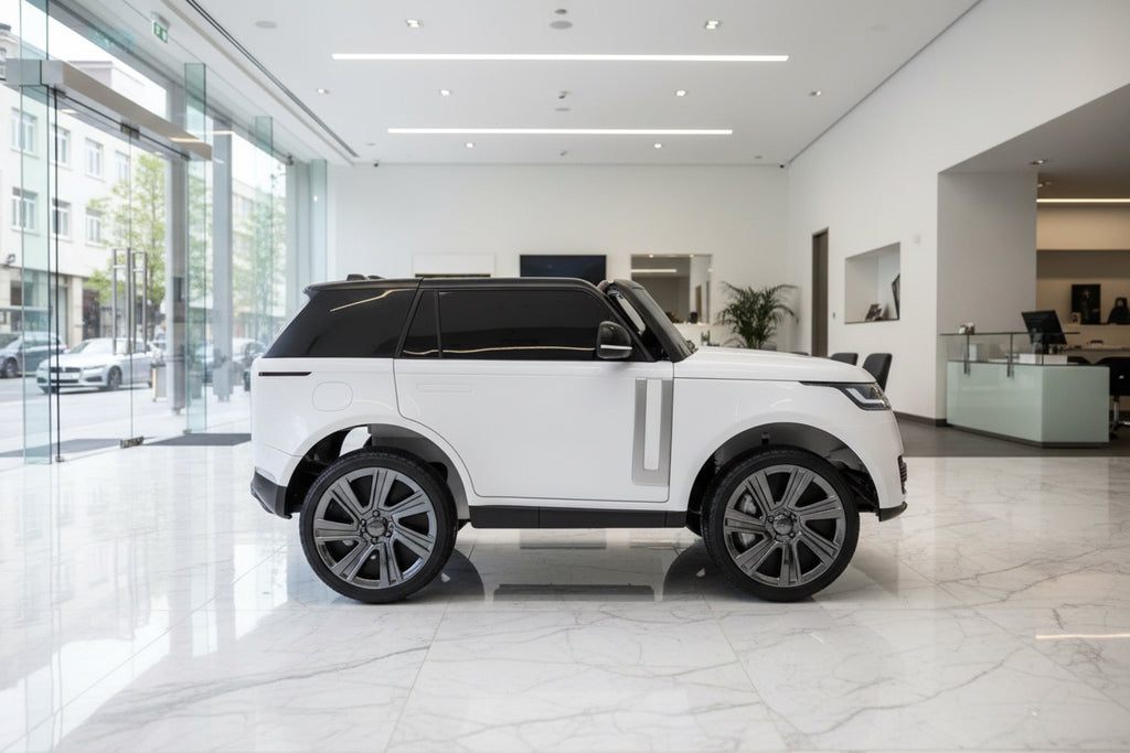 Range Rover HSE (DK-RR998) 24V 2 Seater Ride On Car - White with MP4 s ...