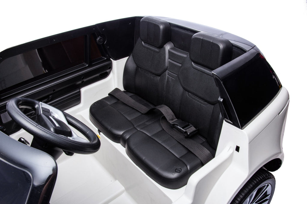 Range Rover HSE (DK-RR998) 24V 2 Seater Ride On Car - White with MP4 s ...
