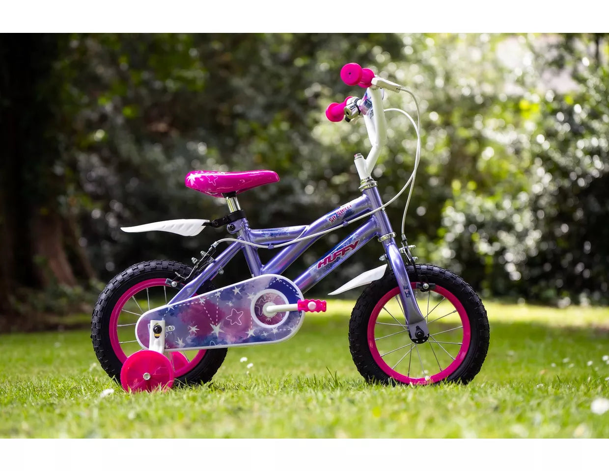 Huffy bike online training wheels