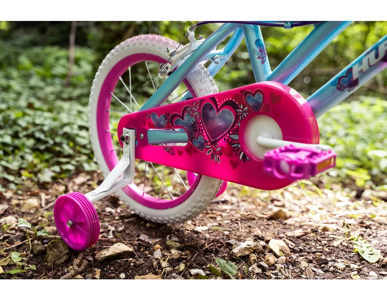 Huffy So Sweet Kids Bike 16" Wheel Blue/pink