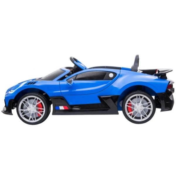 Licensed Bugatti Divo Kids Electric Ride On Car with a parental controller - Blue