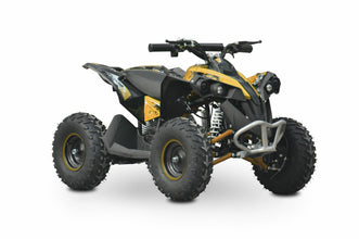 Neo Outlaw 1060W  36v Electric Brushless Shaft Driven Quad Bike In Yellow