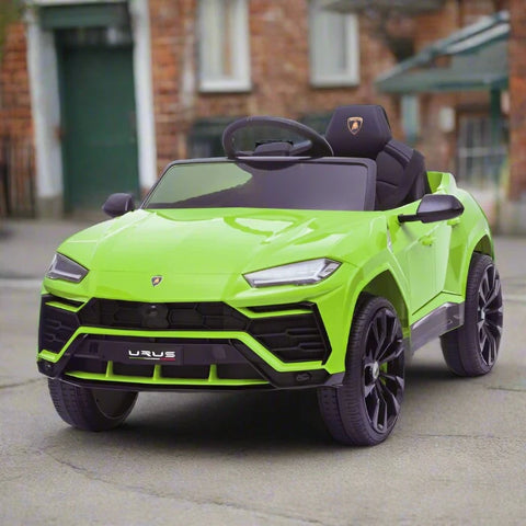 Licensed Lamborghini Urus 12V Kids Ride On Car Upgraded Version - Green