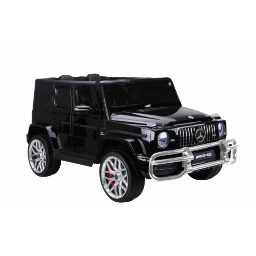 LICENSED MERCEDES 2 SEATER AMG G63 G WAGON RIDE ON JEEP (UPGRADED) -  PAINT BLACK
