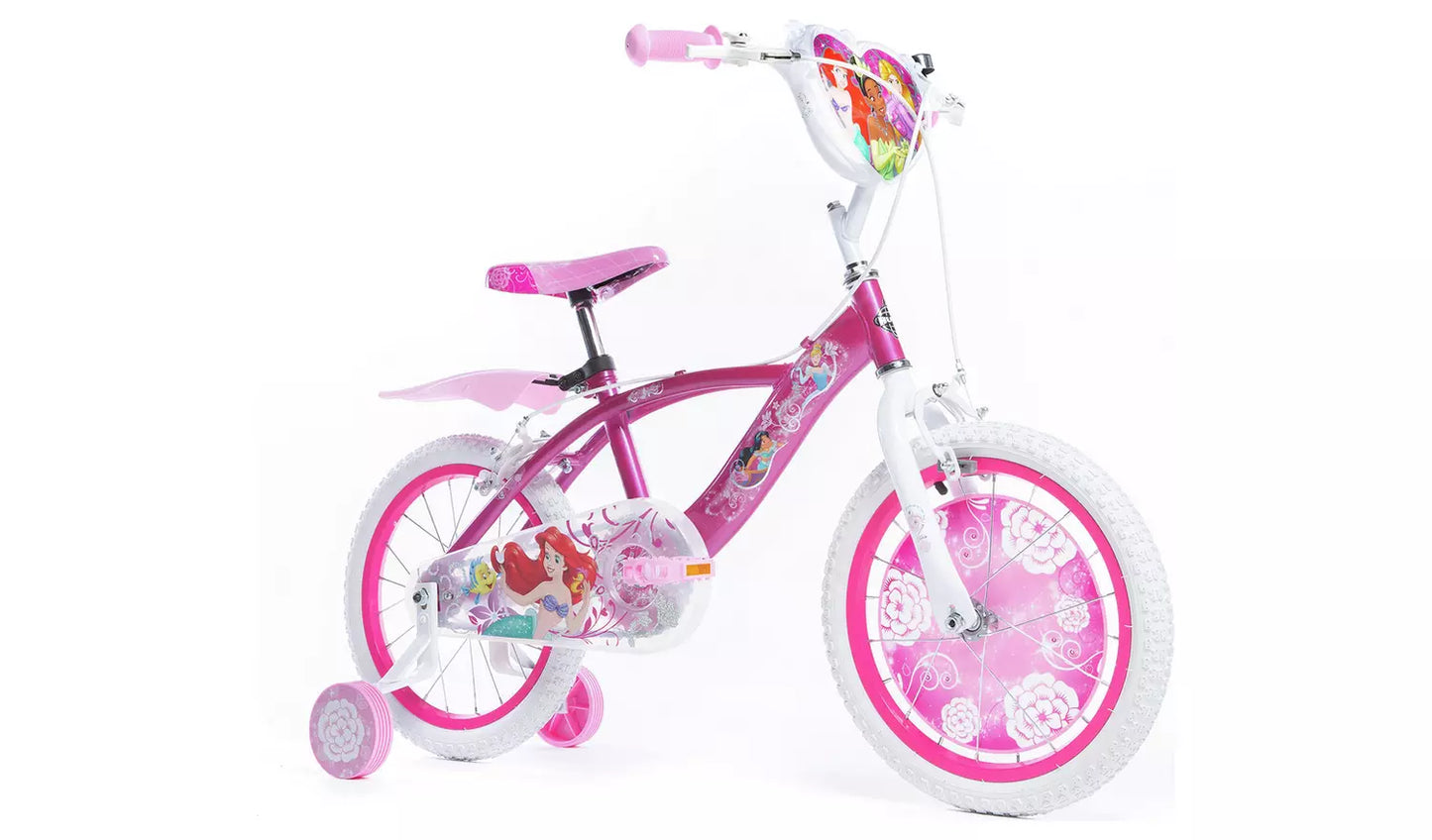 Huffy princess bike training wheels sale