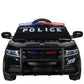 Kids 12V Electric Ride on Police Car with Parental Remote Control and self drive