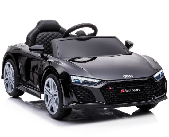 Licensed Audi R8 Sport Facelift New Shape Kids 12V Ride On Car - Black