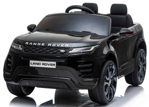 Licensed Range Rover Evoque Kids 12V Electric Ride On Car With MP4 screen and parental control In Black