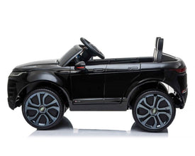 Licensed Range Rover Evoque Kids 12V Electric Ride On Car With MP4 screen and parental control In Black