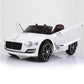 Licensed Bentley EXP12 Kids 12V Ride On Car In White