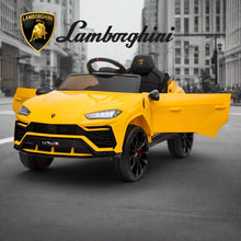 Licensed Lamborghini Urus 12V Kids Ride On Car Upgraded Version - Yellow