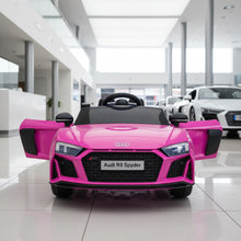 Licensed Audi R8 Spyder Facelift Kids 12V Ride On Car In Pink