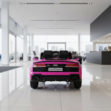 Licensed Audi R8 Spyder Facelift Kids 12V Ride On Car In Pink