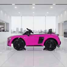 Licensed Audi R8 Spyder Facelift Kids 12V Ride On Car In Pink