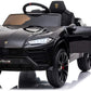 Licensed Lamborghini Urus 12V Kids Ride On Car Upgraded Version - Black