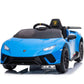 Licensed Lamborghini Huracan Kids 12V Ride On Car with a parental controller and self drive  in White