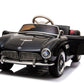 Licensed BMW 507 Classic Kids 12V Ride On Car with a parental controller and self drive In Black