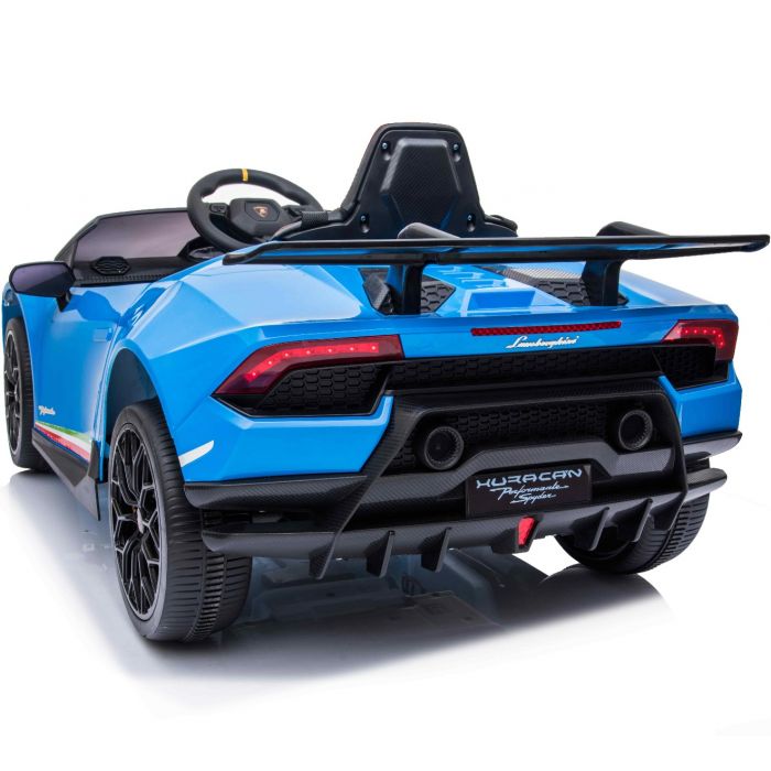 Licensed Lamborghini Huracan children’s 12V Electric Ride On Car with parental controller In Blue