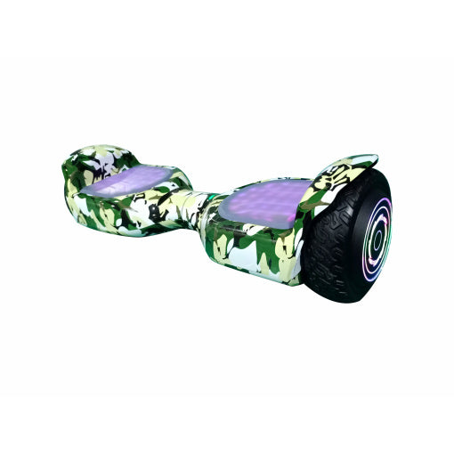 Gyroor G11 Swift led 6.5 inch Off Road Hoverboard Segway (With Kart) - Camo