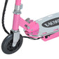 120W Kids Electric Rechargeable E-Scooter In Pink