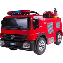 Children’s 12V Electric Ride On Fire Truck With Remote Control