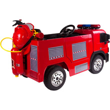 Children’s 12V Electric Ride On Fire Truck With Remote Control