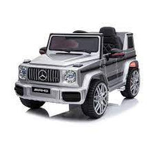 Licensed Mercedes G63 G-Wagon AMG Large Size Kids Ride On Car -Paint Silver(BBH0003)