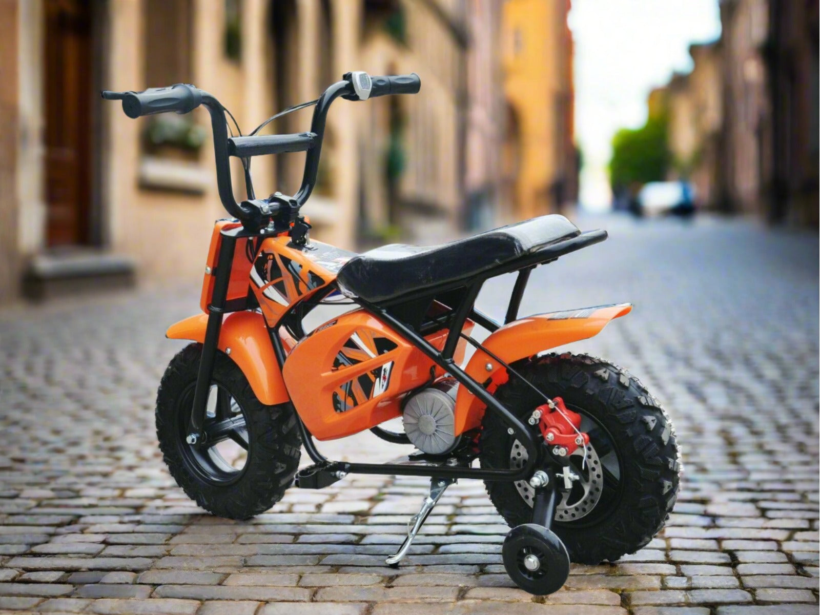 Children s Electric 250w Mini Moto Monkey bike With Stabalisers In Ora Kiddies Motors