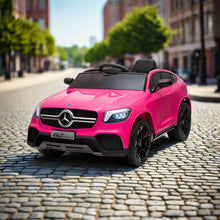 Mercedes GLC Coupe 12v Kids Ride on Jeep With Parental Remote - Pink