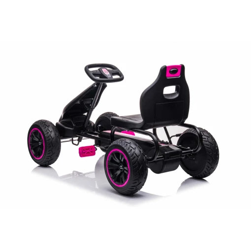 Kids Pedal Go Kart ride on G18 - Pink