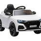 Licensed Audi RSQ8 Kids 12V Electric Ride On Car - White