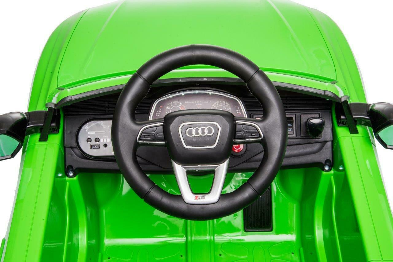 Licensed Audi RSQ8 Kids 12V  Electric Ride On Car - Green