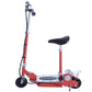 120W Kids Electric E-Scooter With Seat In Red