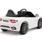 Licensed Maserati Gran Cabrio 12V Kids Ride on Car with parental controller and self drive  - White
