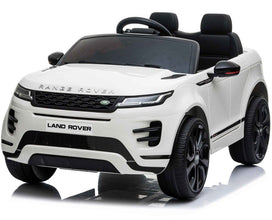 Licensed Range Rover Evoque Kids 12v Ride On Car - White