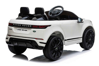 Licensed Range Rover Evoque Kids 12v Ride On Car - White