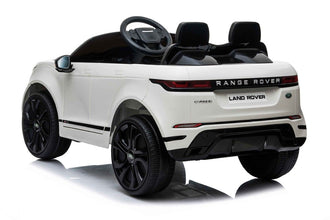 Licensed Range Rover Evoque Kids 12v Ride On Car - White